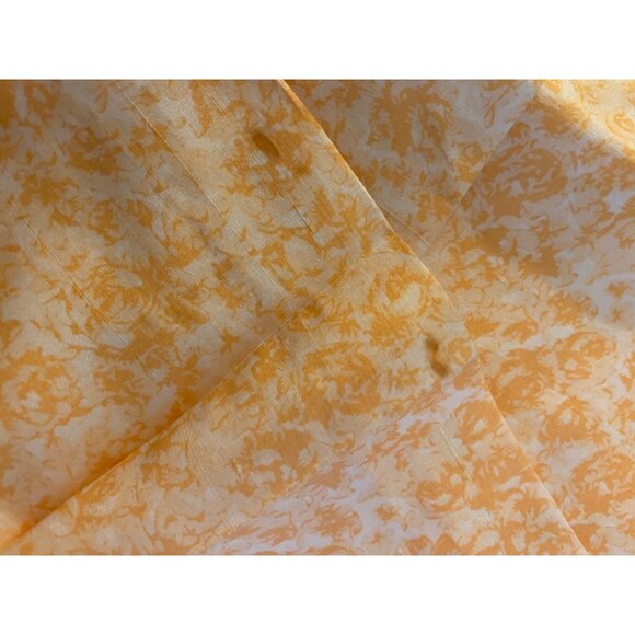 Casual Corner Womens Silk Floral Pleated Skirt Size 4 Peach & White - Picture 7 of 11